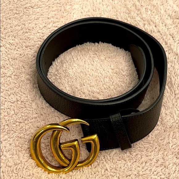 Gucci Accessories - Gucci marmont 1.5 pebble leather belt